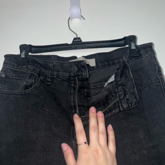 Levi's Men's Classic Black Straight Jeans - Picture 6 of 6